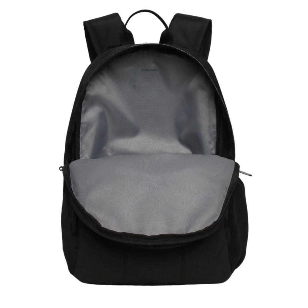 Mochila Compacta Chiron Reverse Negro Turquesa Head-2