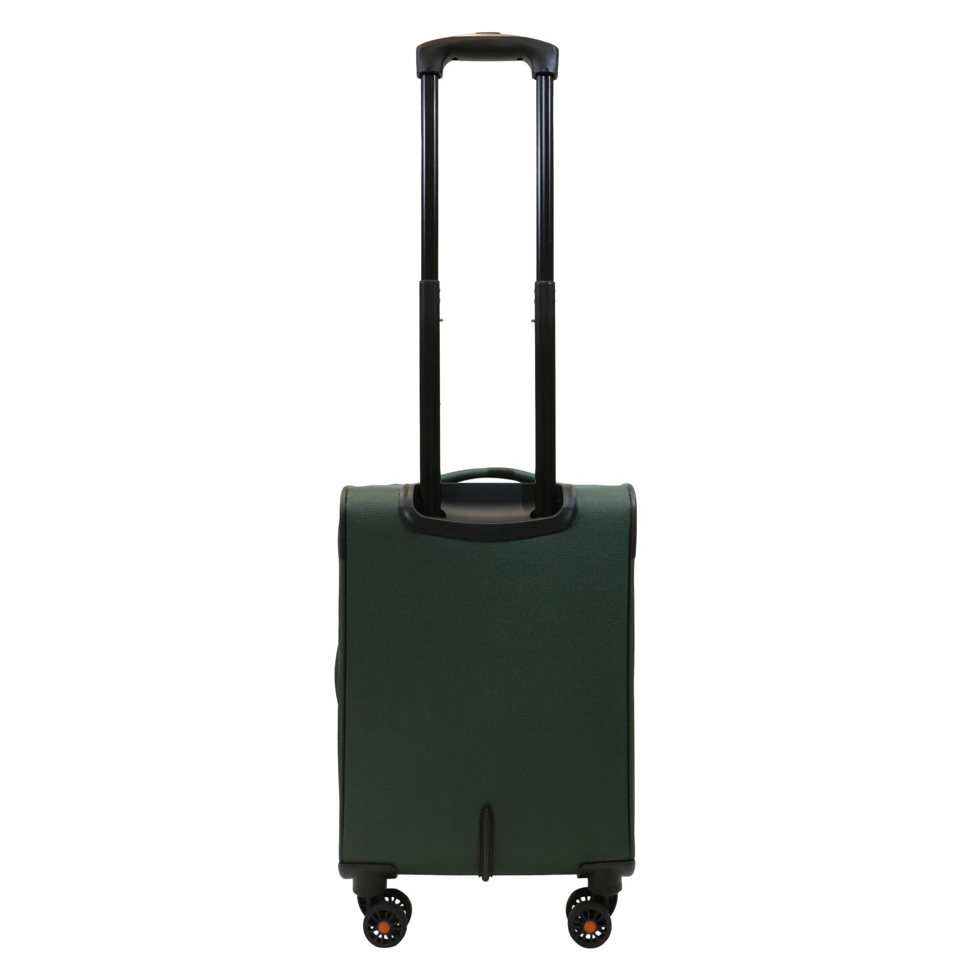 Maleta Cabina Blanda Valencia S Verde Head-8
