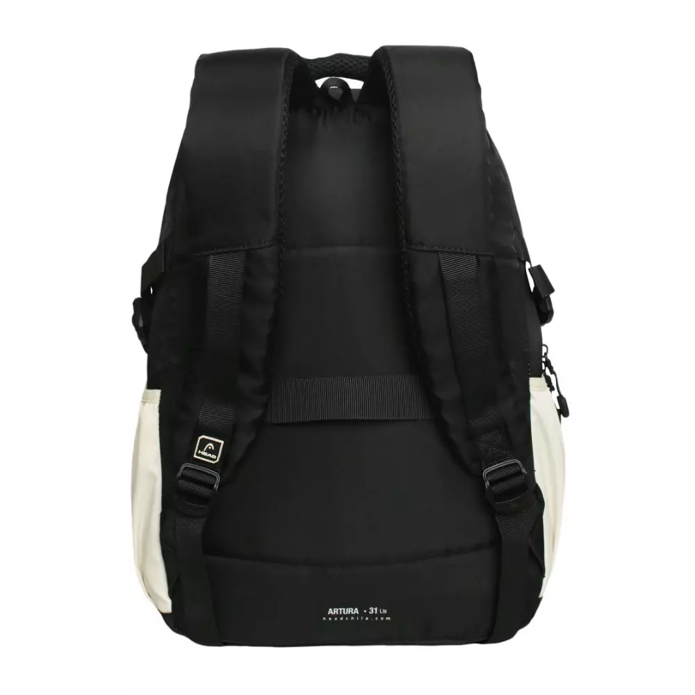 Mochila Mujer Microfibra Artura Block Negro Head-5