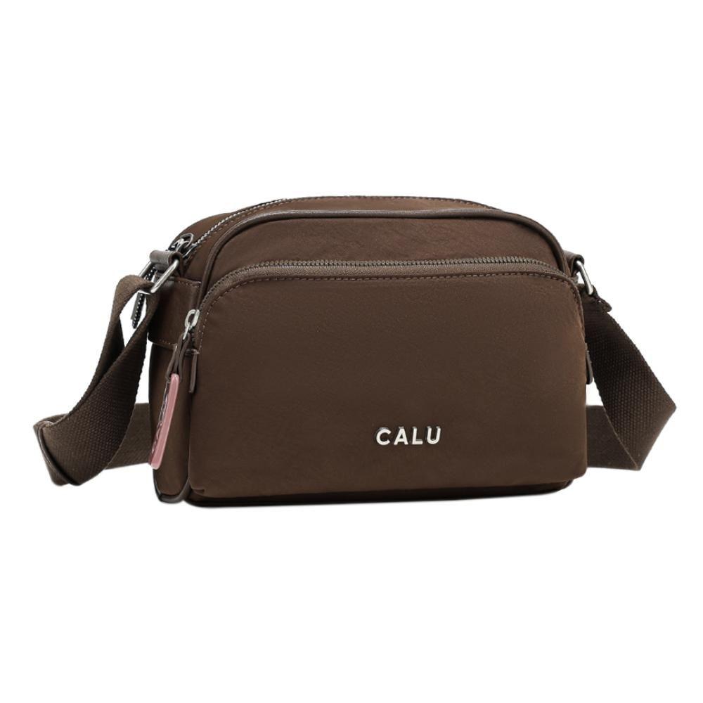 Cartera Bandolera Mujer Amelia Café Calu-0