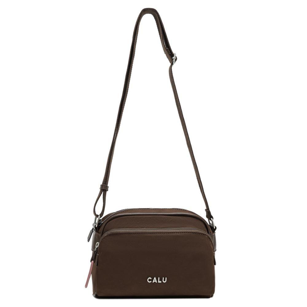 Cartera Bandolera Mujer Amelia Café Calu-2