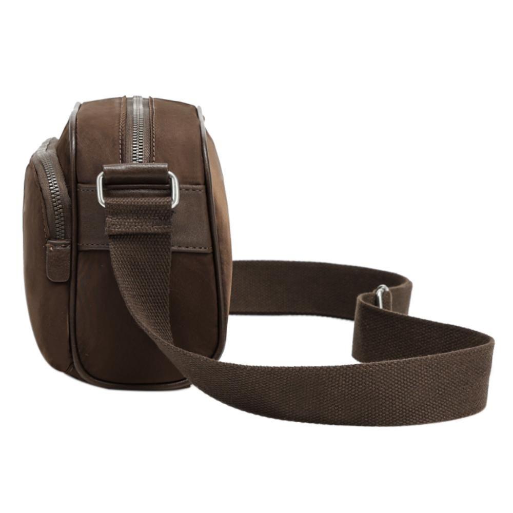 Cartera Bandolera Mujer Amelia Café Calu-4