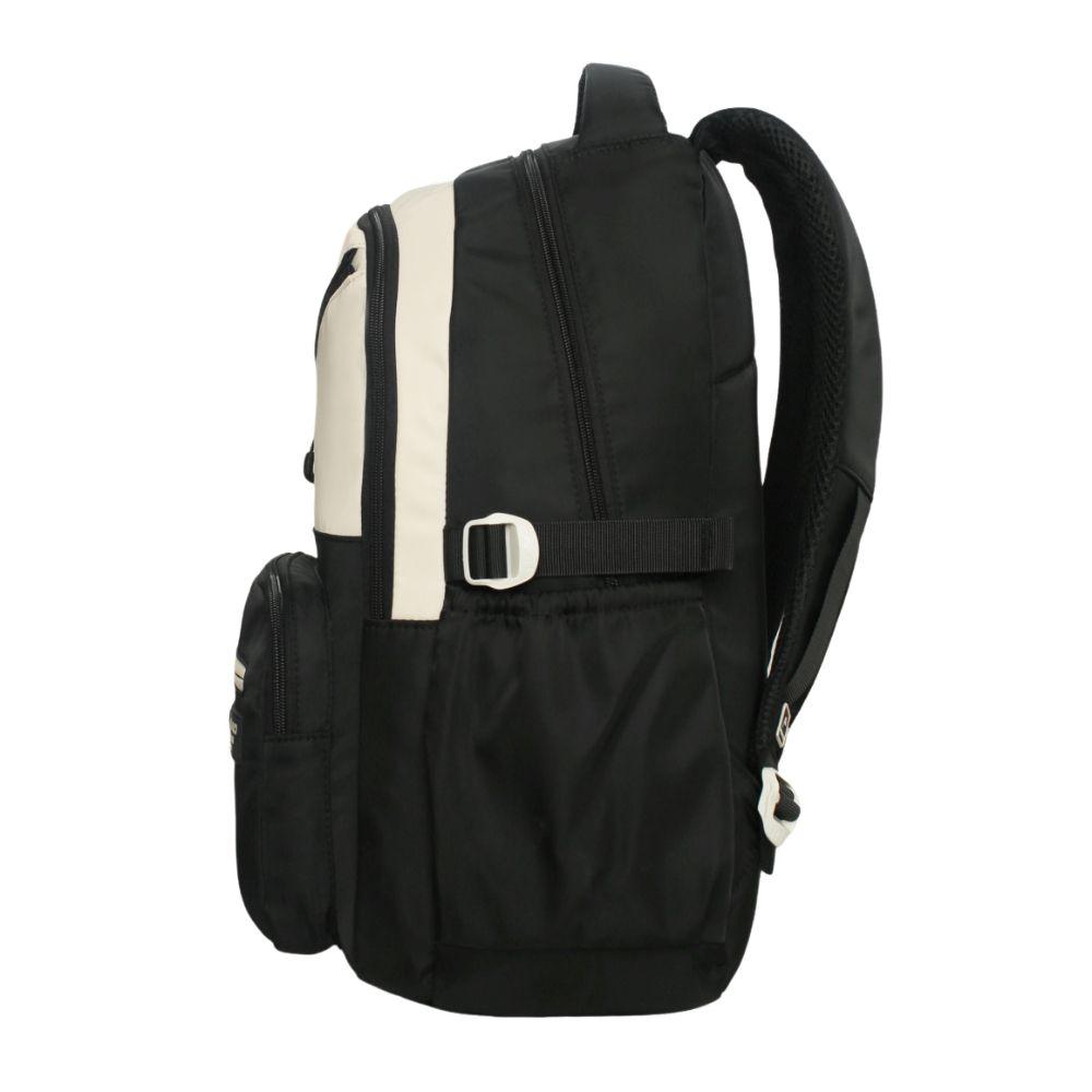 Mochila Mujer Notebook Miura Block Negro Head-4