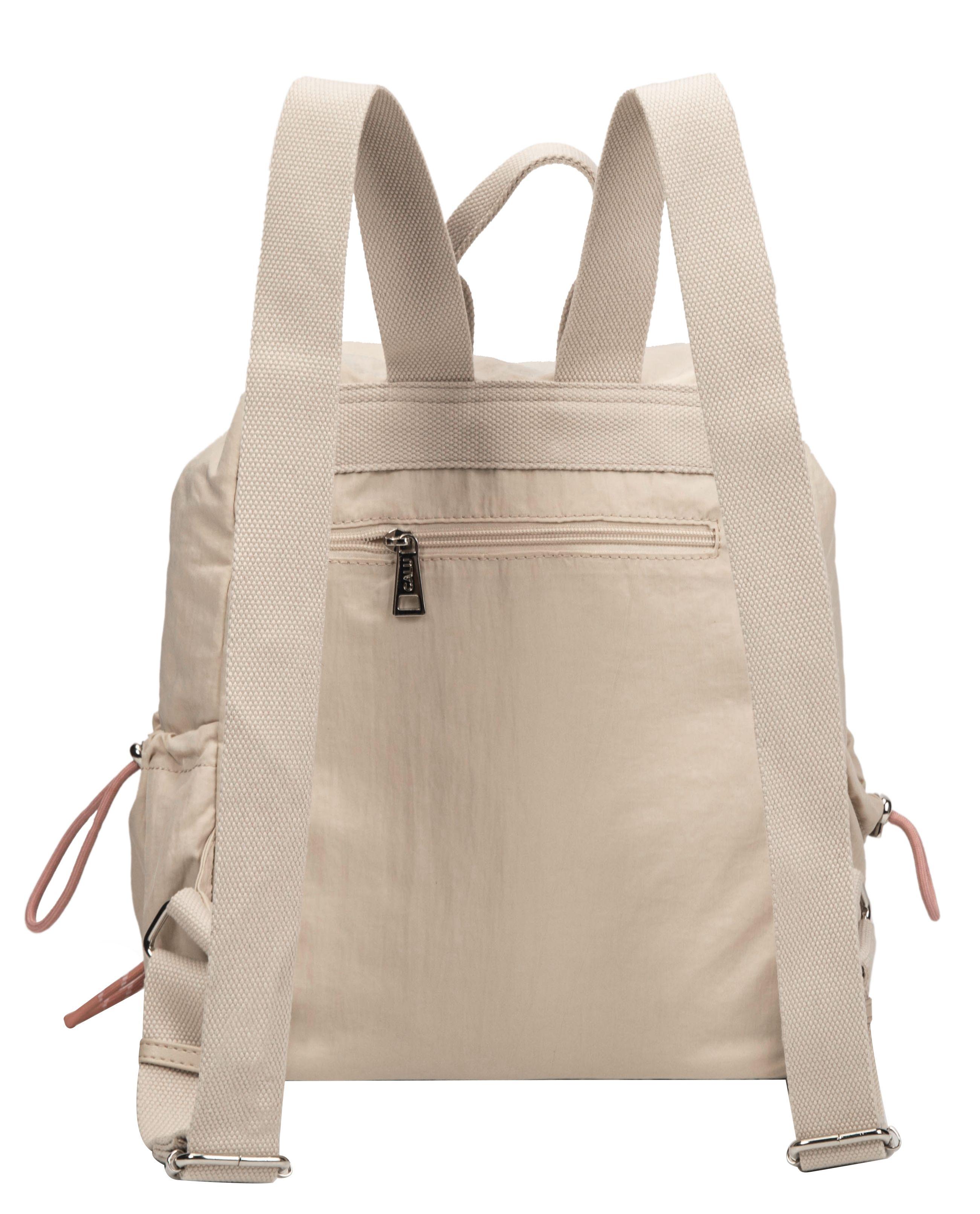 Mochila Casual Aurelia Colores Beige Calu-4