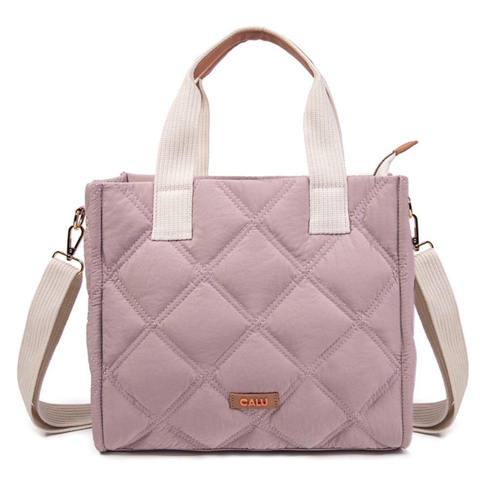 Cartera Acolchada Helena Malva Calu-1