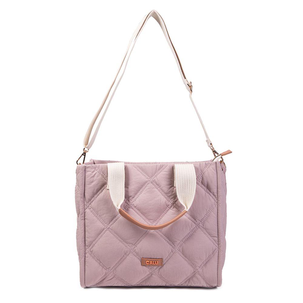 Cartera Acolchada Helena Malva Calu-3