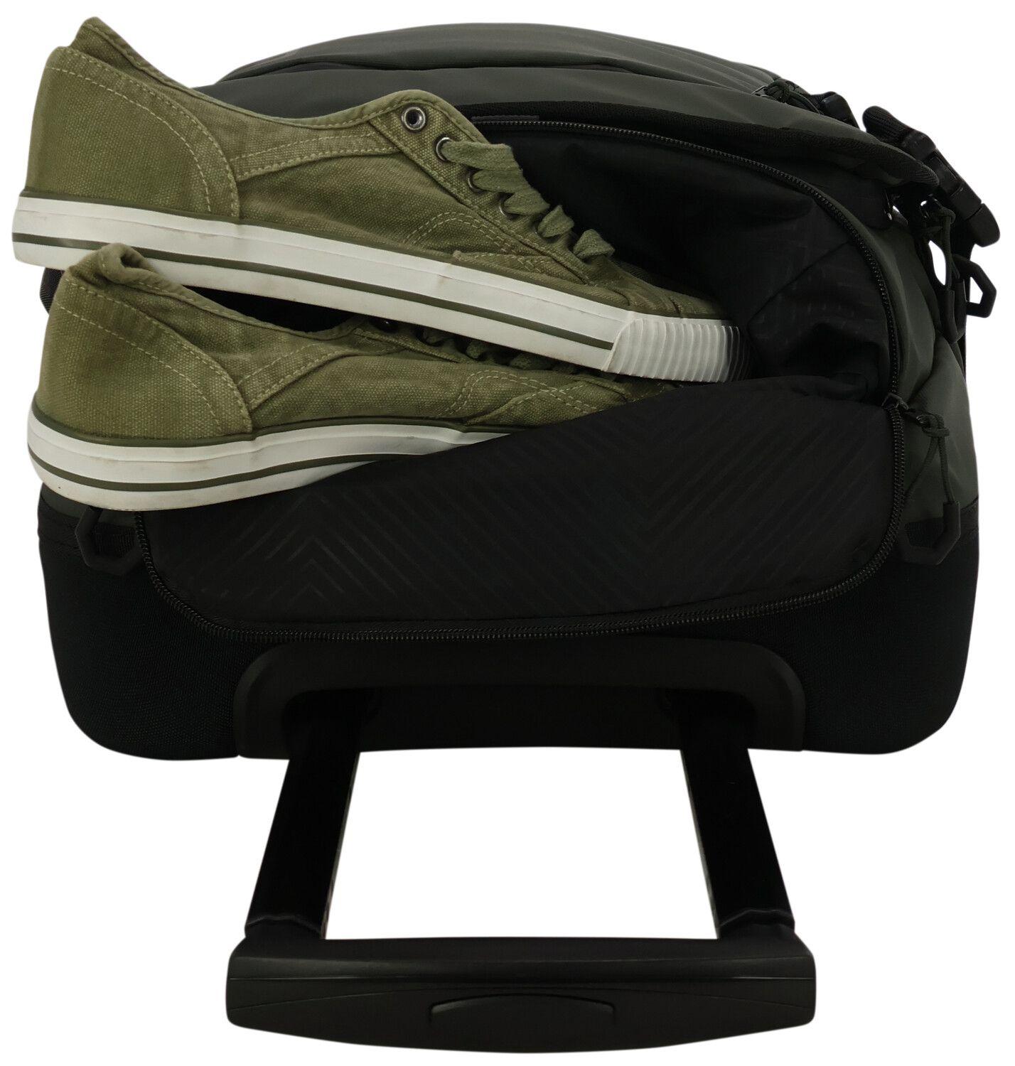 Bolso De Viaje Con Ruedas Tank L Verde Head-2