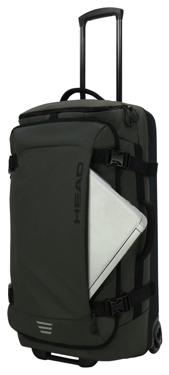 Bolso De Viaje Con Ruedas Tank L Verde Head-5