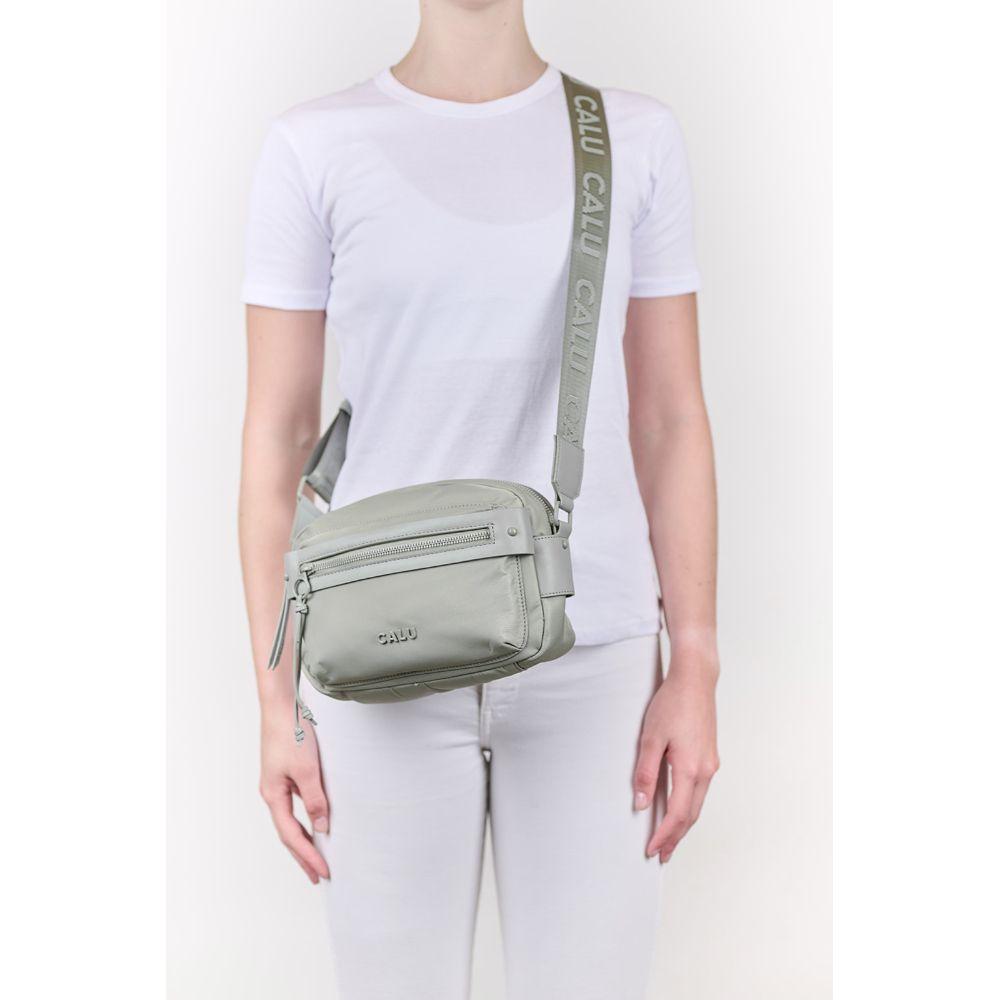 Cartera Bandolera Octavia Funcional Verde Calu-6