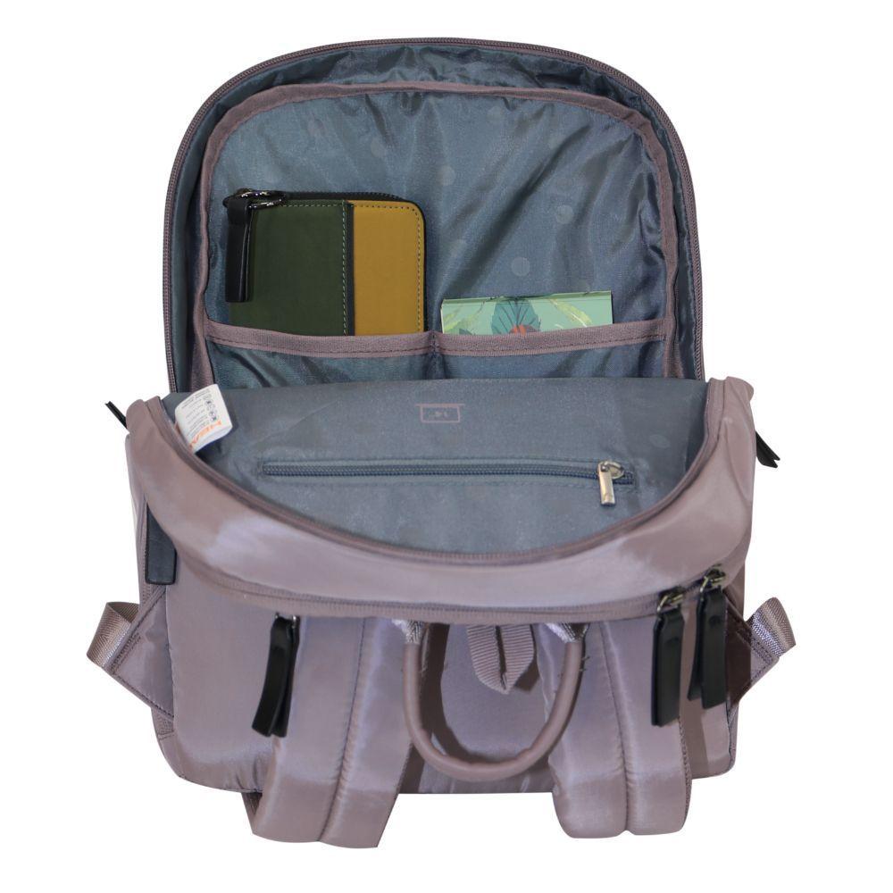 Mochila Ejecutiva Mujer Boogy Malva Head-4