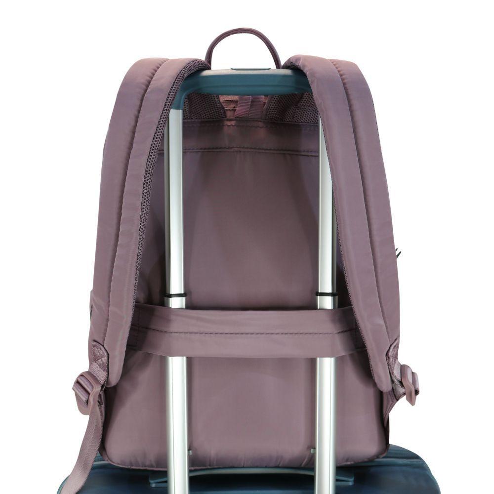 Mochila Ejecutiva Mujer Boogy Malva Head-6