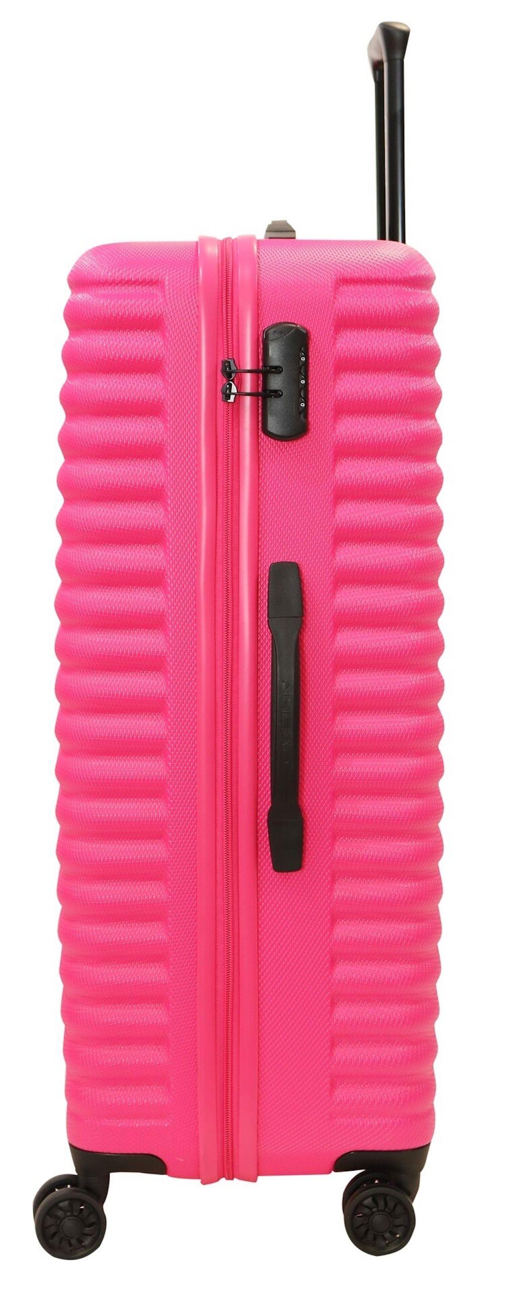 Maleta Dura Chicago L Fucsia Head-6
