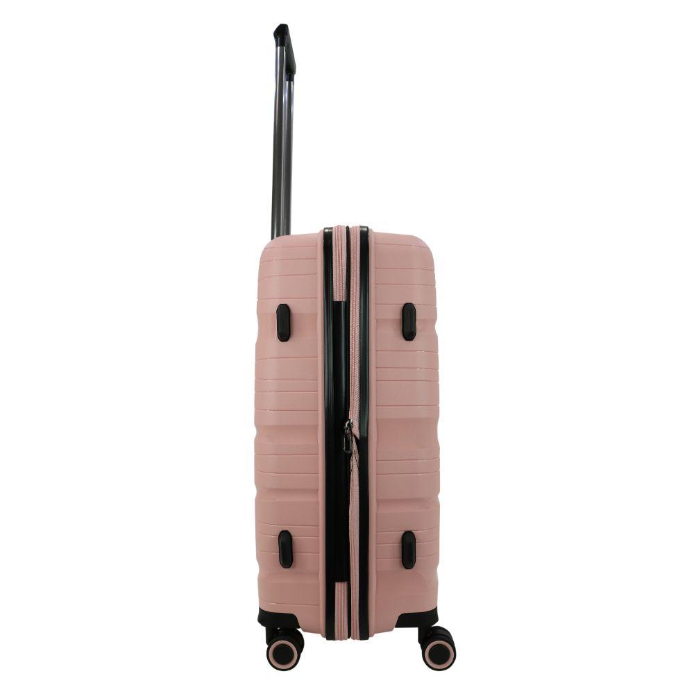 Maleta Hawai M Polipropileno Expandible Rosado Head-7
