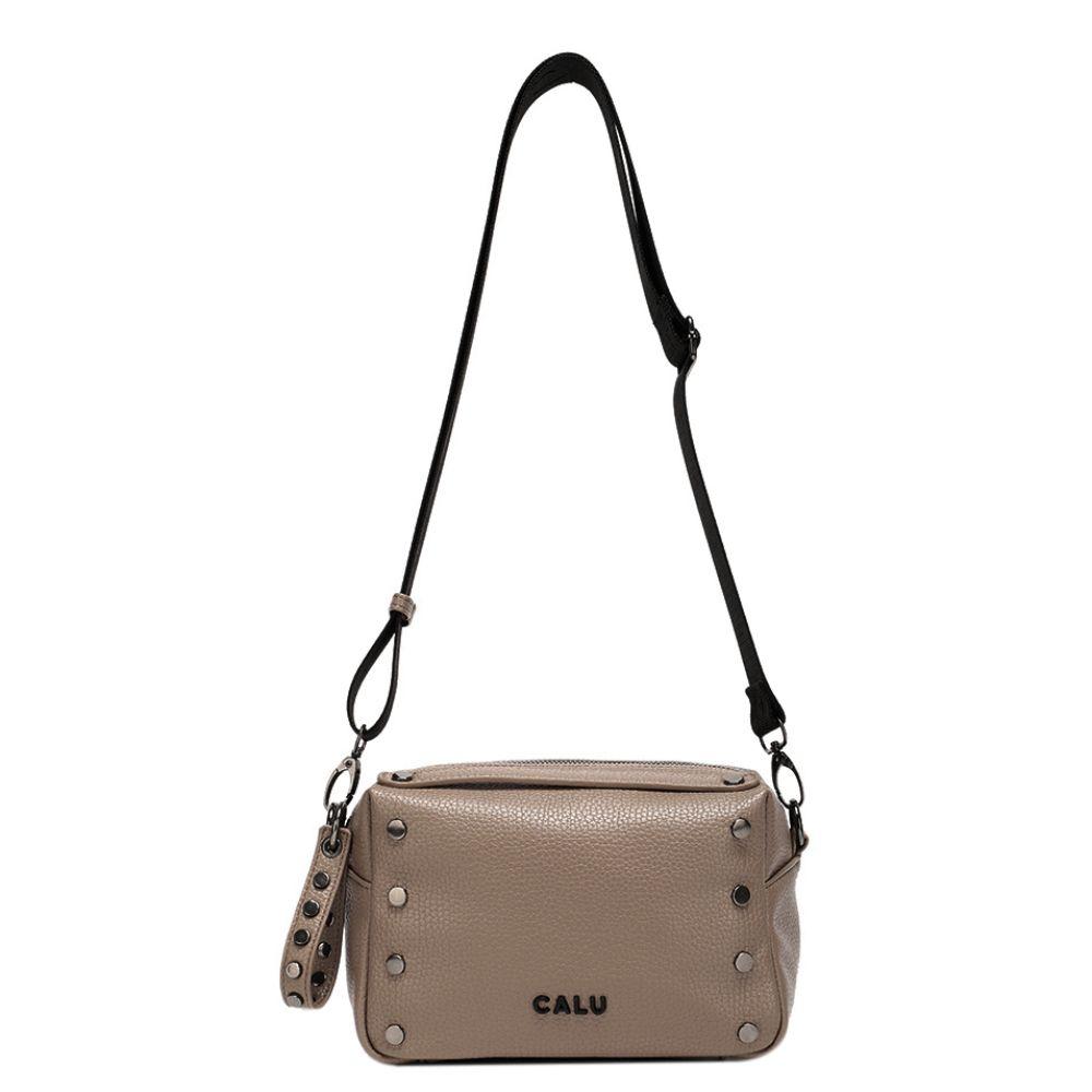 Cartera Bandolera Millie PU Cafe Calu-3