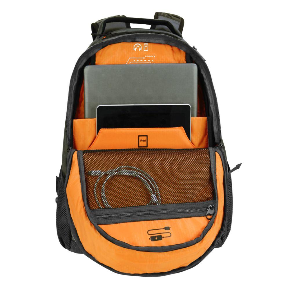 Mochila Q7 Porta Notebook 40L New Gris Head-5