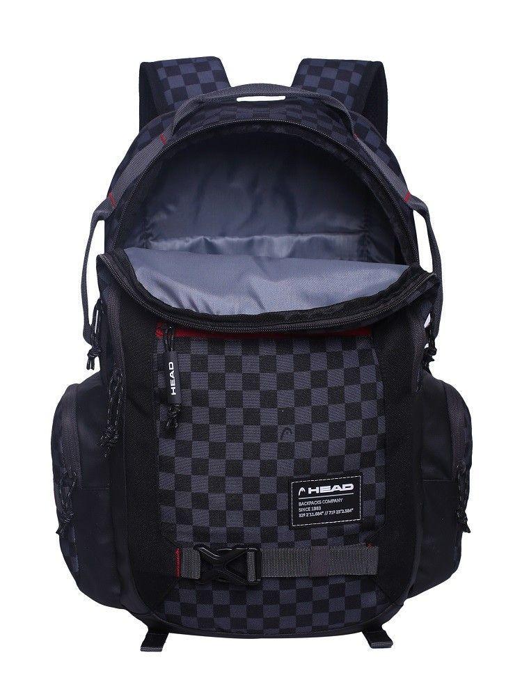 Mochila Porta Notebook Crafter Negro Chess Head   -2
