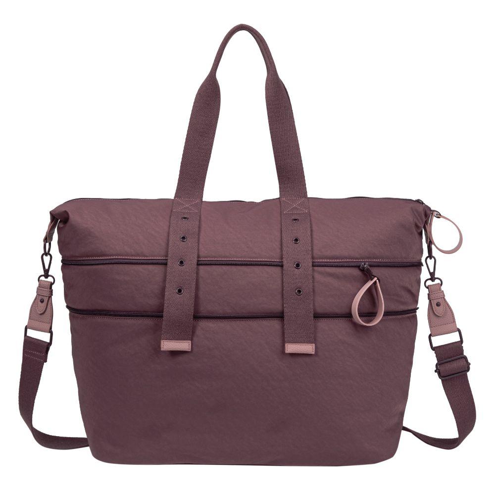Bolso Cartera Expandible Montana Burdeo Calu-5