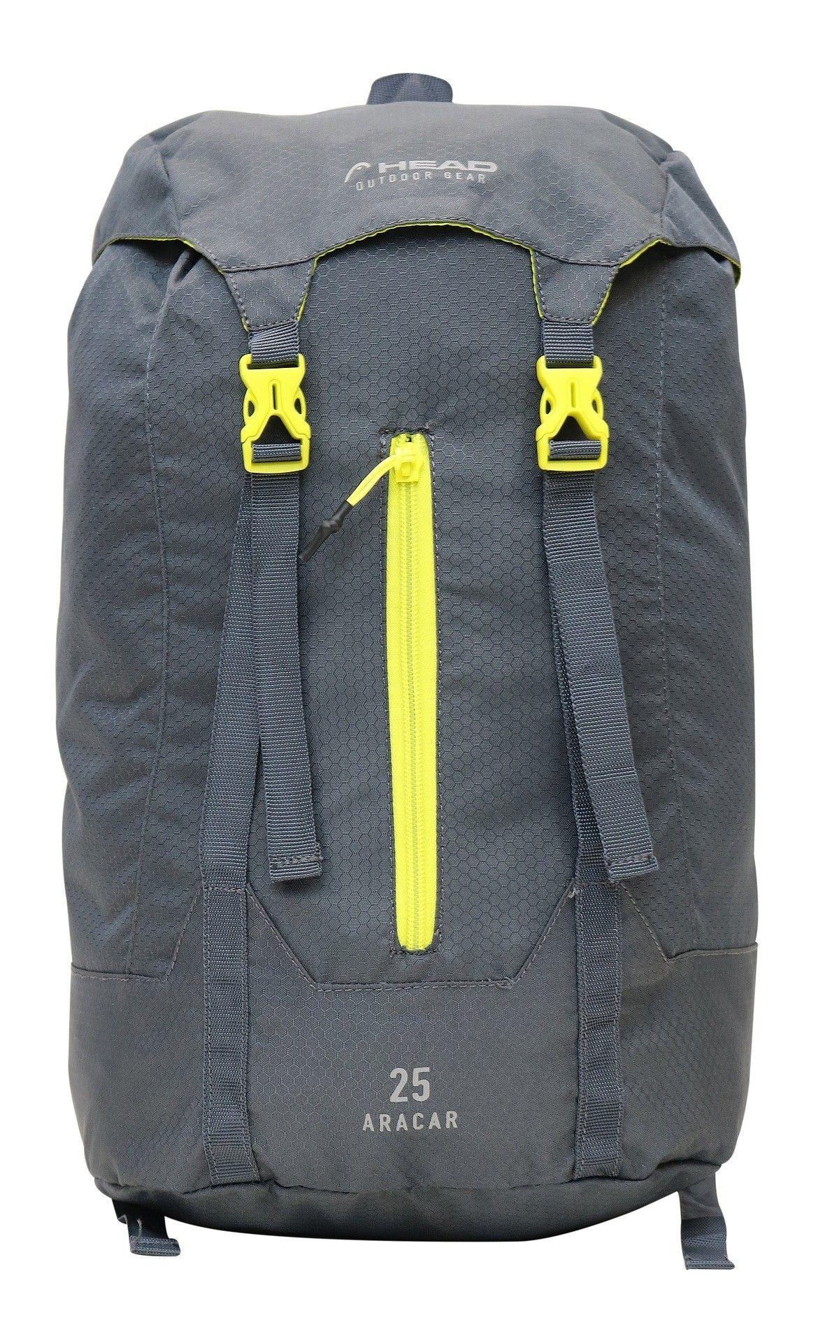 Mochila Aracar 25 Outdoor Camping Gris Head -2