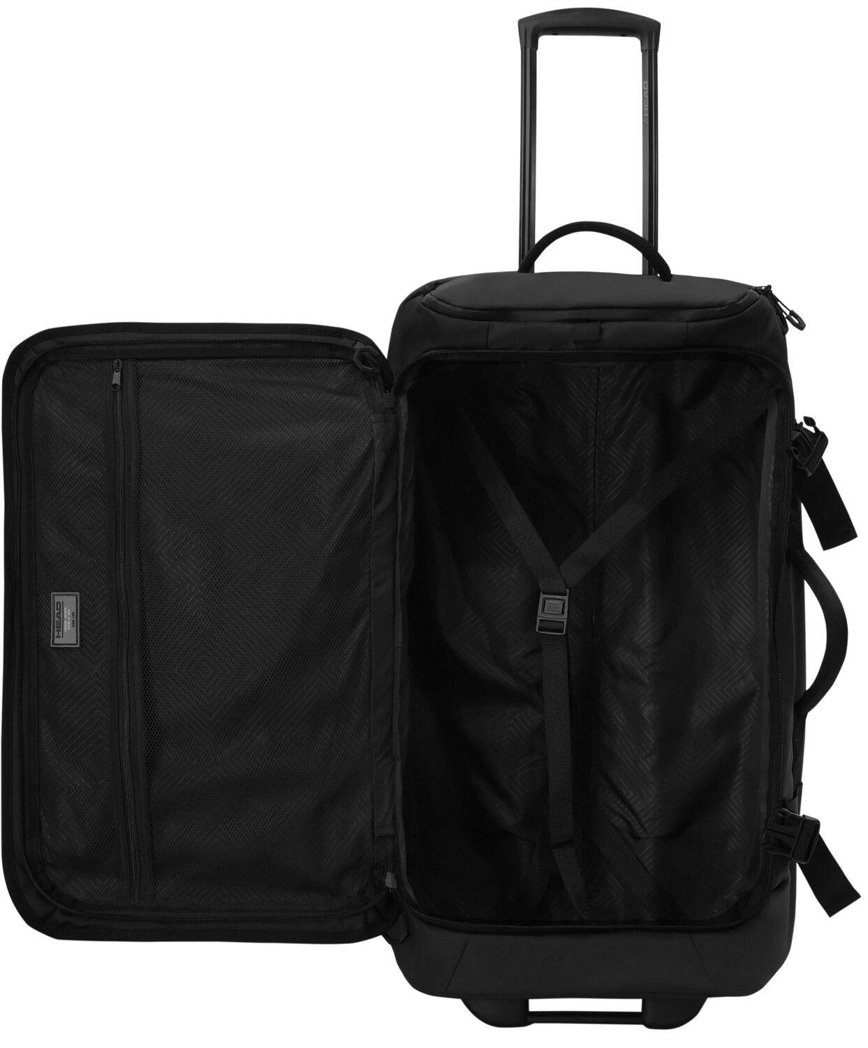 Bolso De Viaje Con Ruedas Tank L Negro Head-4