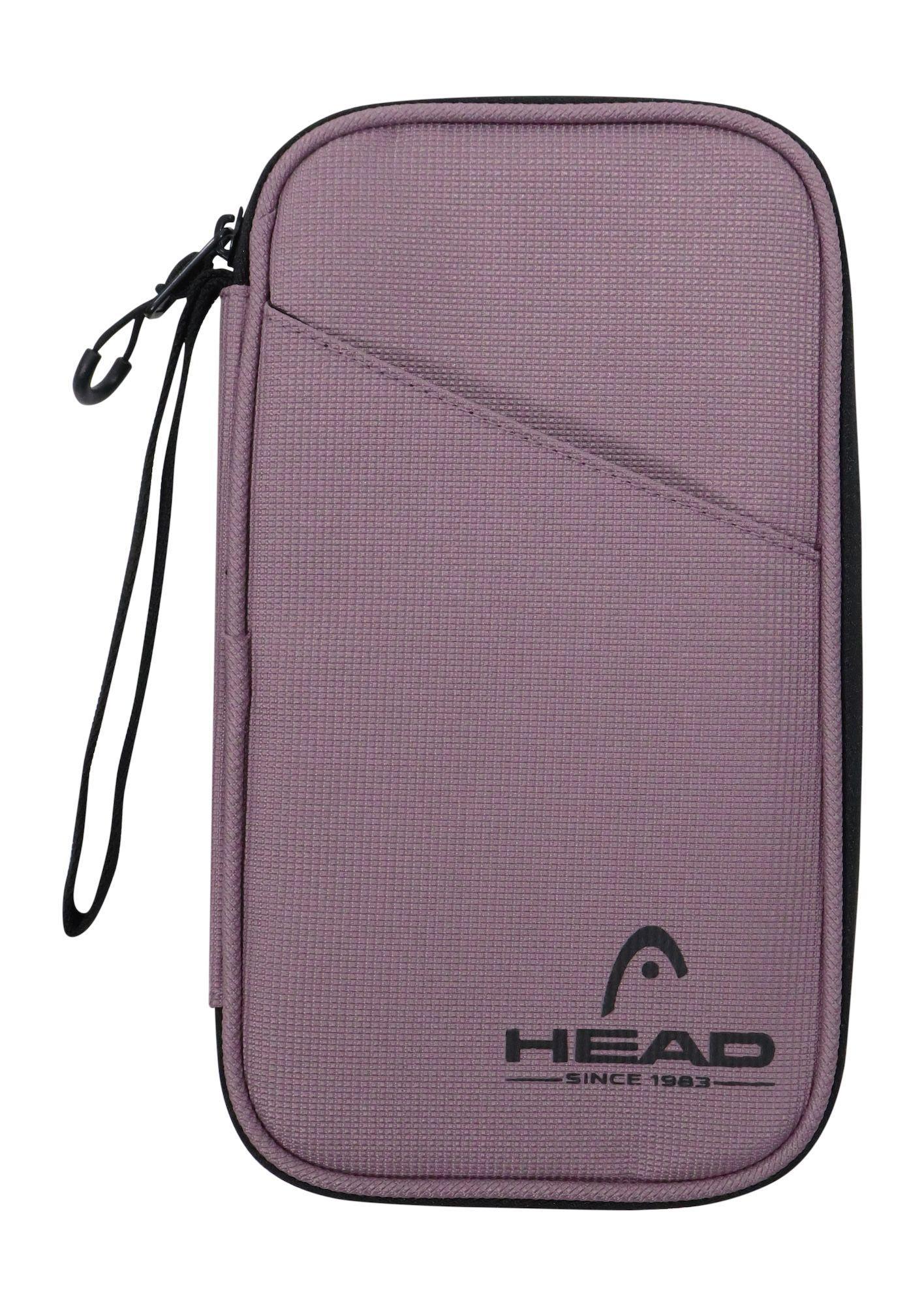 Porta Pasaporte Organizador Documentos Miles Rosado Head-2