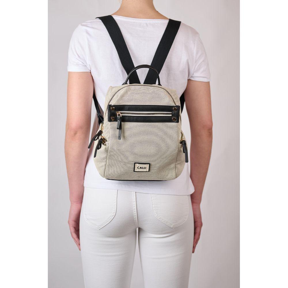 Mochila Texturas Lola Negro Calu-5