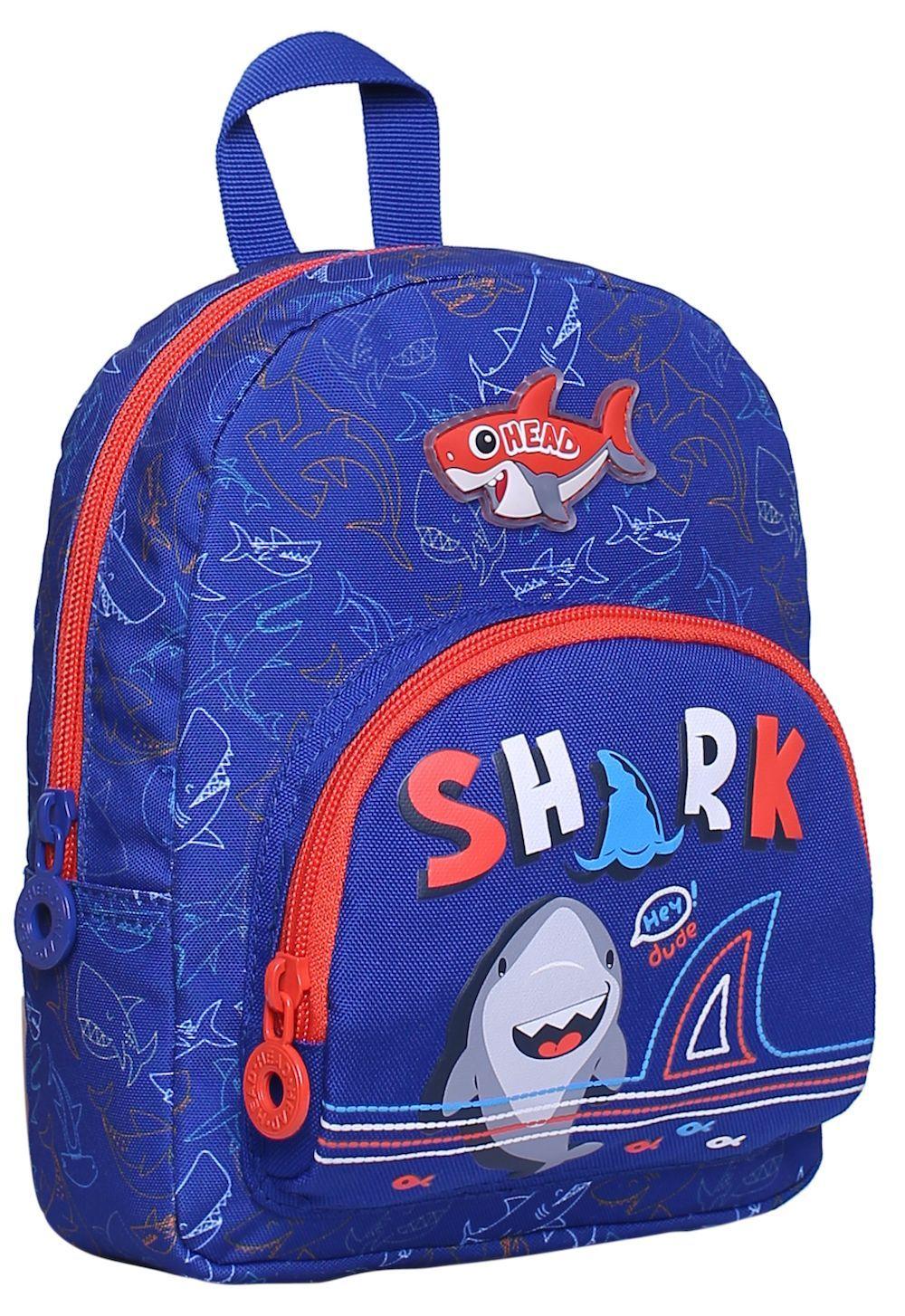 Mochila Pony Tiburon Azulino Head-0