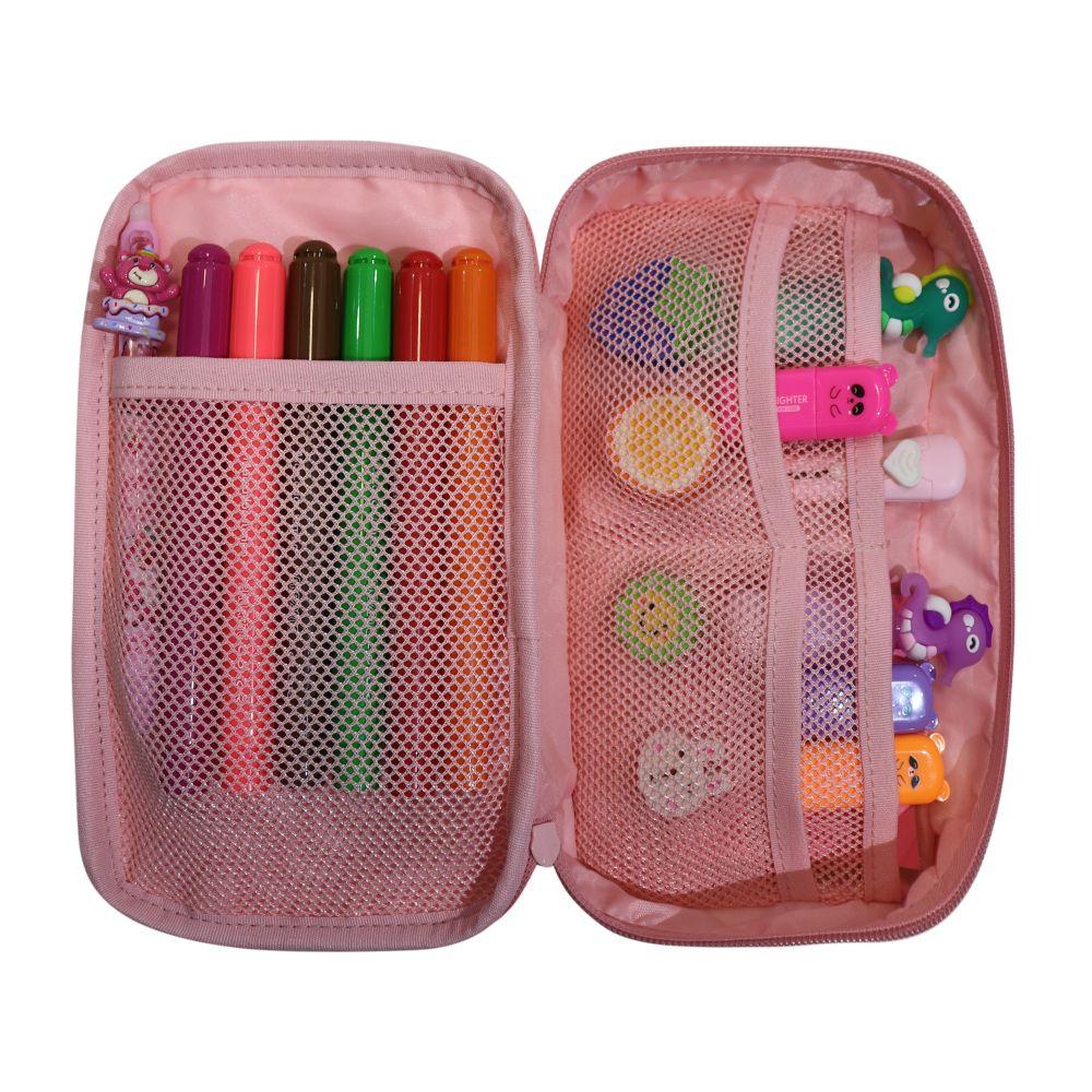 Estuche Mujer Pencil KawaiiBlock Pink Head-4