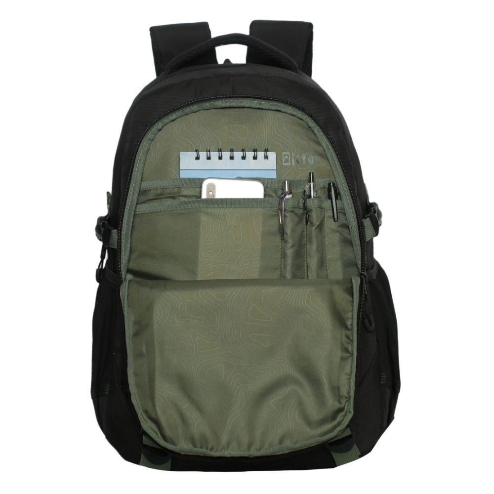 Mochila Stelvio Outdoor Look Negro Head-4