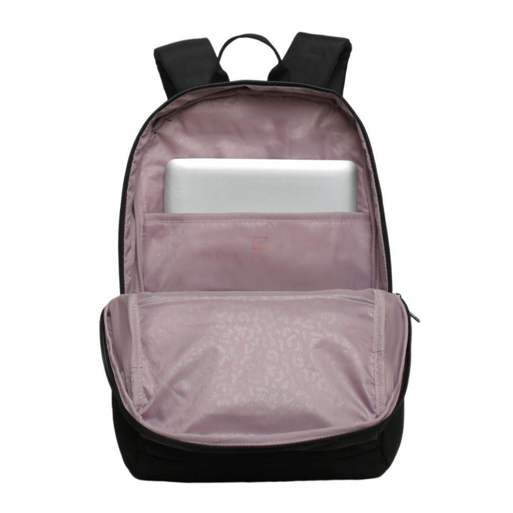Mochila Ejecutiva Stinger Negro Rose Gold Head-2