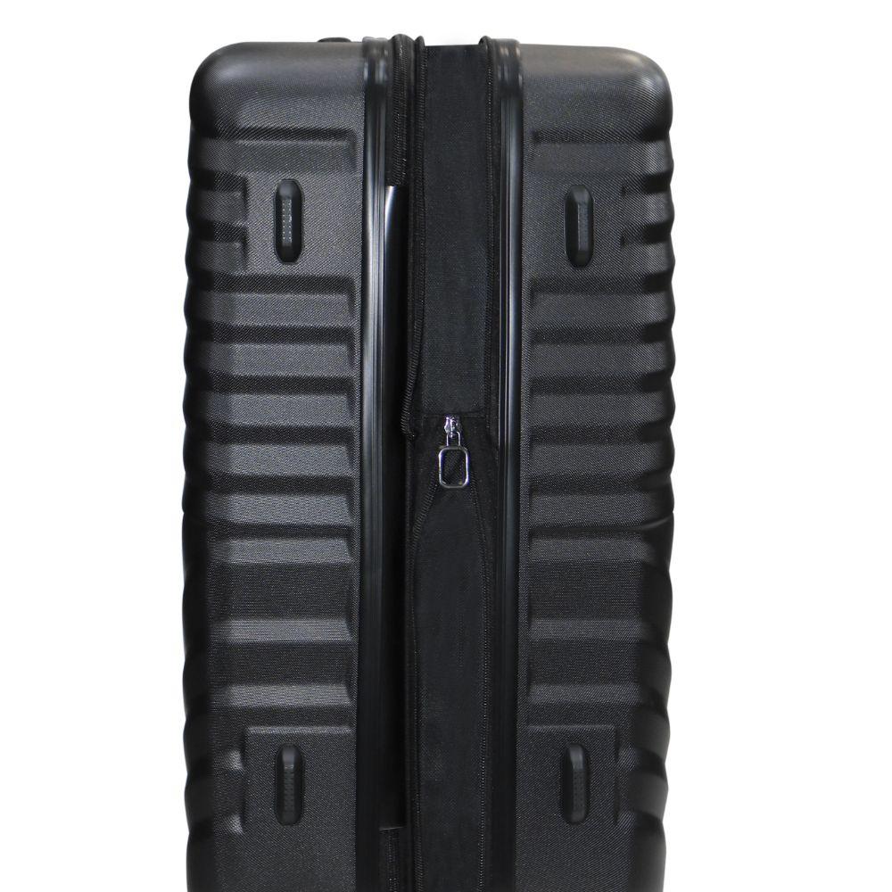 Maleta Cabina Viena S Expandible y TSA Negro Head-4