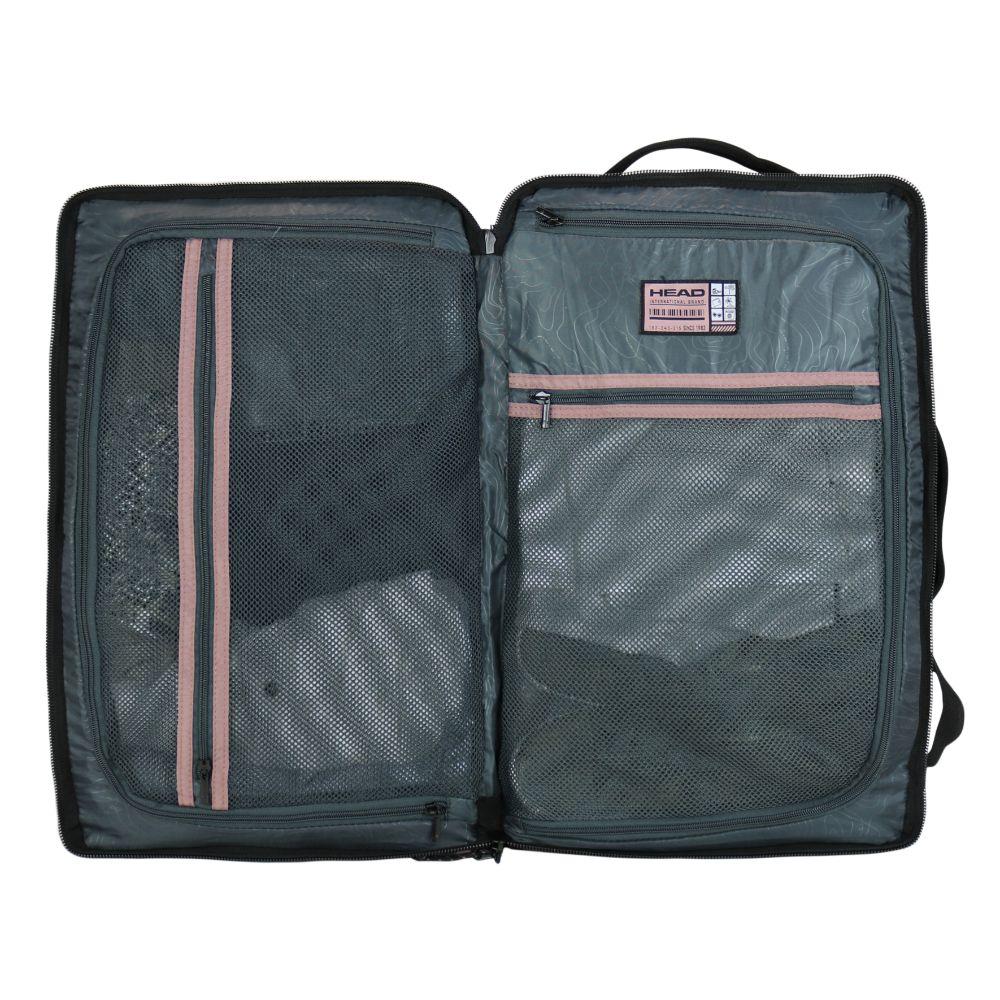 Bolso Mochila Viaje Maverick Malva Head-2