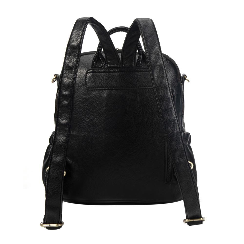 Mochila con Doble Función Indie Negro Calu-5