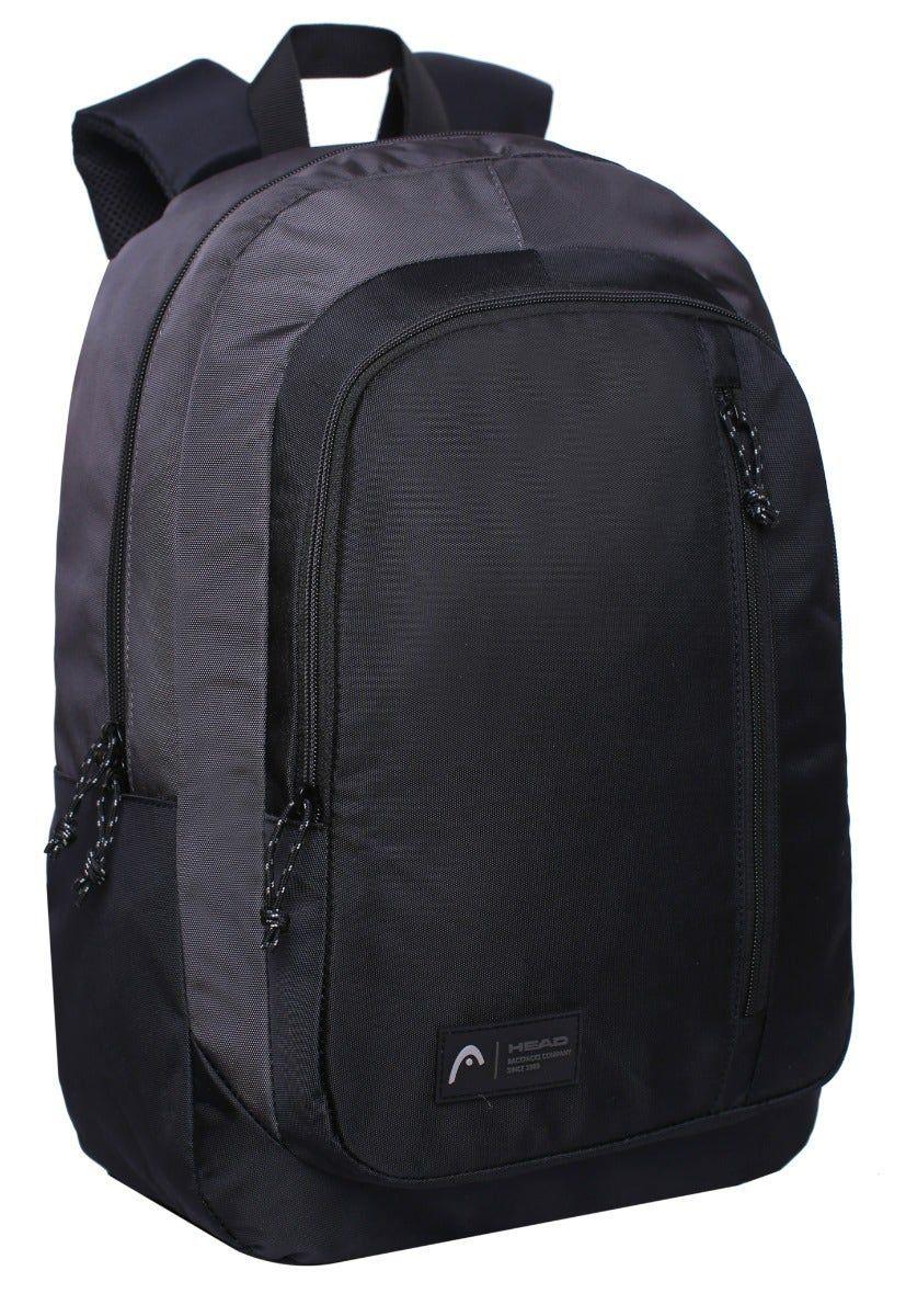Mochila Onix 22 Color Block Gris Negro Head-0