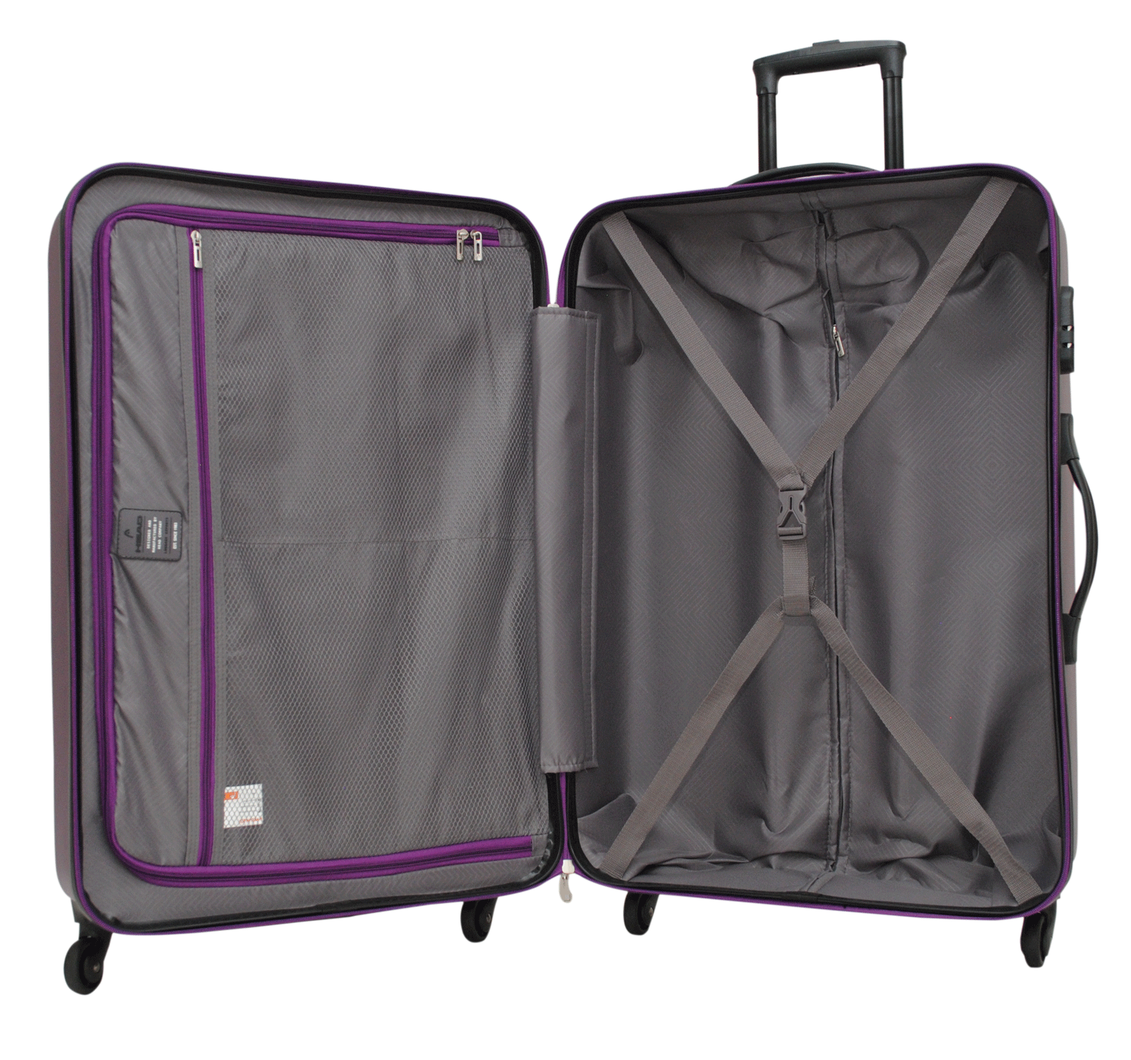 Maleta Dura Boston L Morado Head  -3