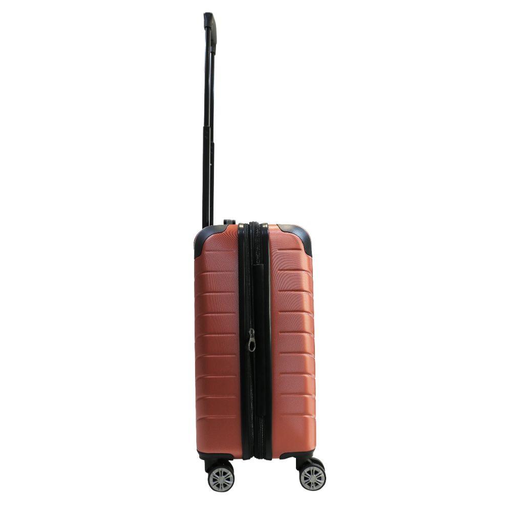 Maleta Cabina Amsterdam S 10 Kilos Expandible Cobre Head-5