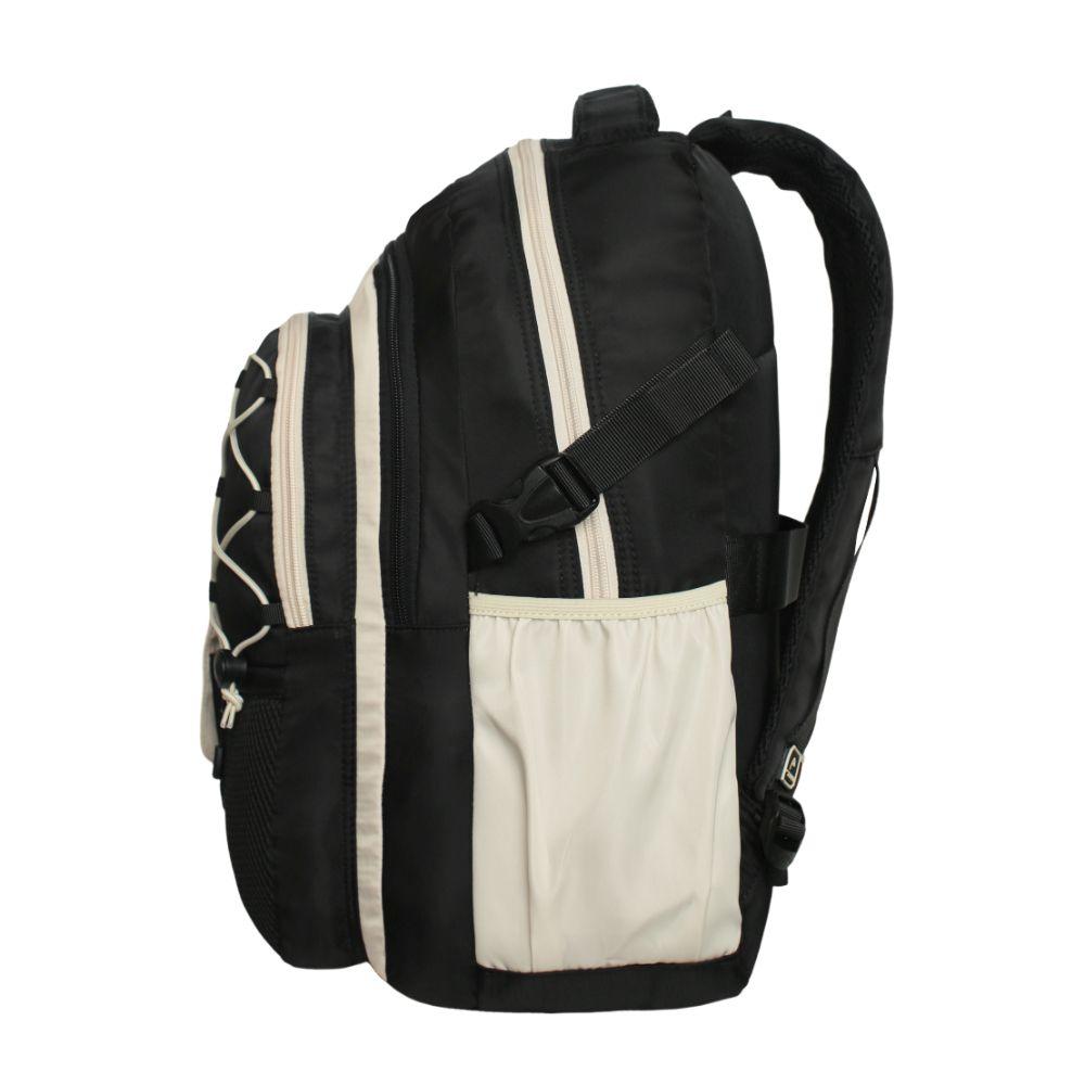 Mochila Mujer Microfibra Artura Block Negro Head-4