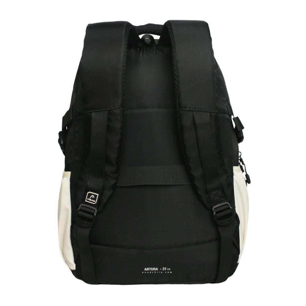 Mochila Mujer Microfibra Artura Block Negro Head-5