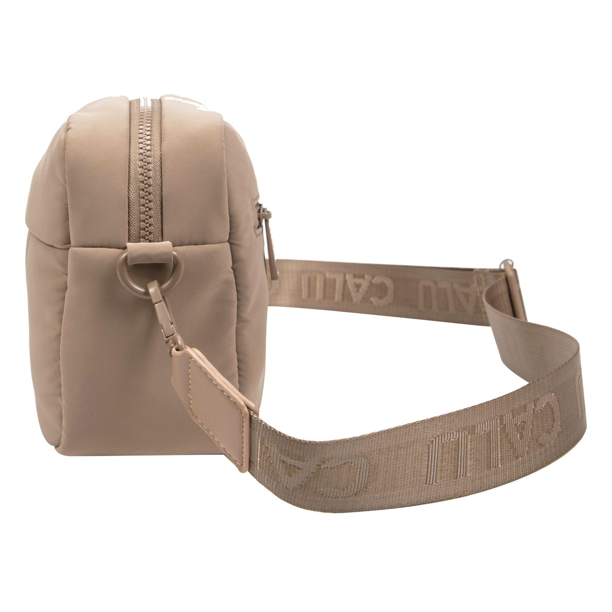 Cartera Bandolera Josephine Compacta Taupe Calu-9