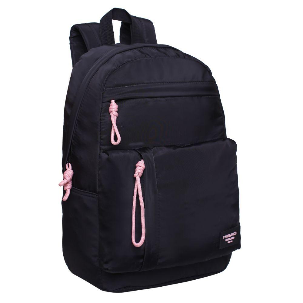 Mochila Urus Negro Rosado Head-0