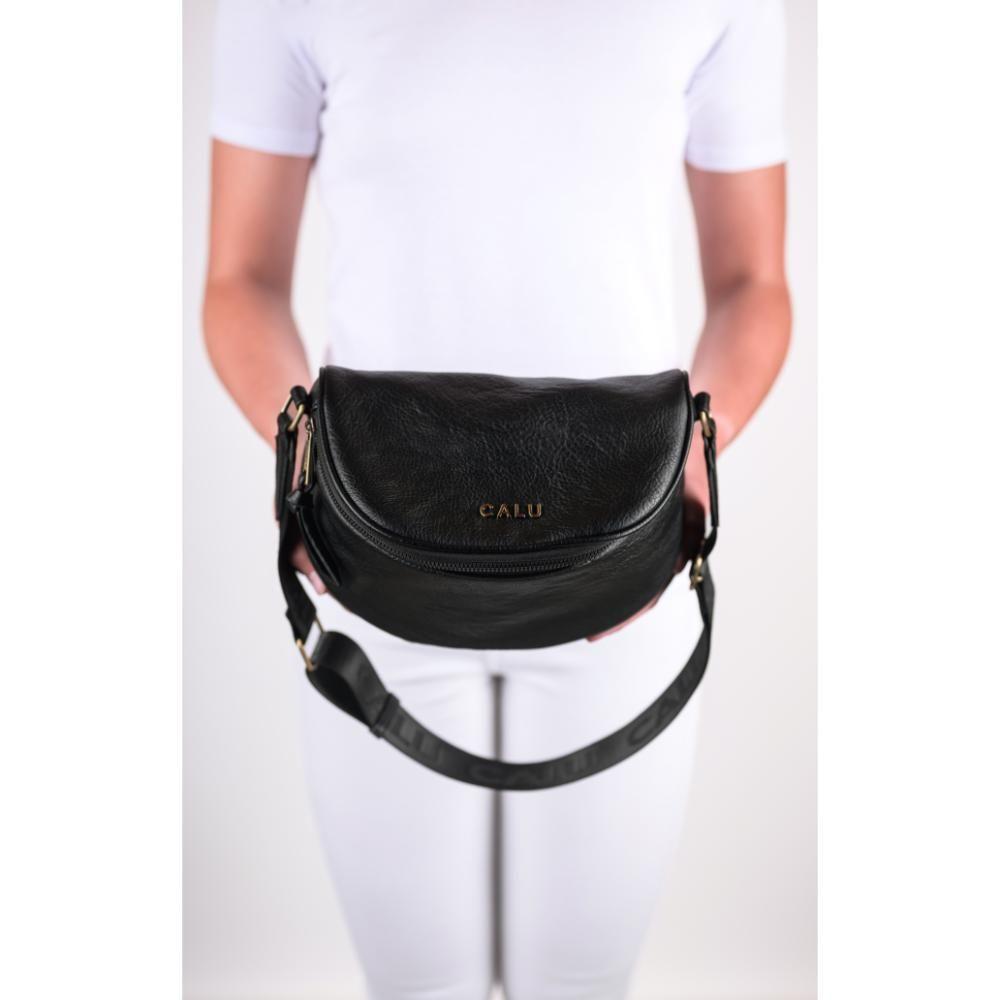 Cartera Bandolera Pequeña Siena Negro Calu-7