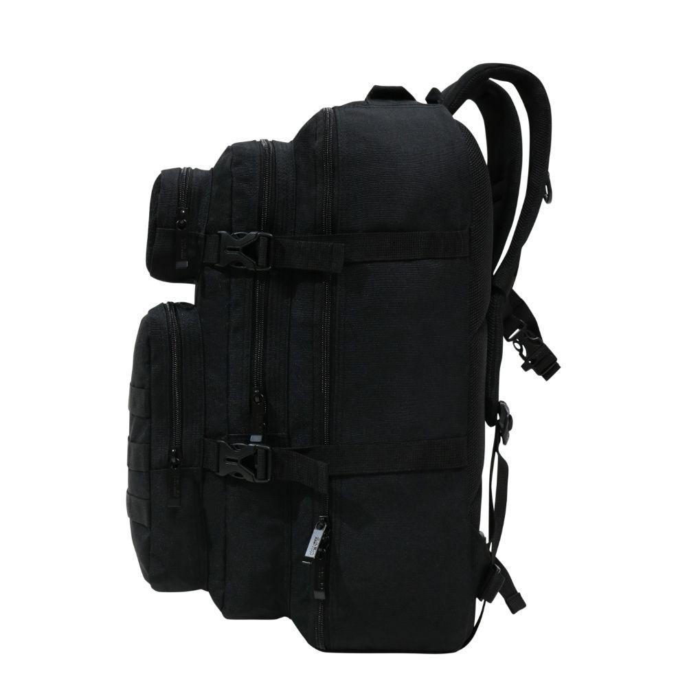 Mochila De Viaje Comando Apertura 180 Negro Head-5