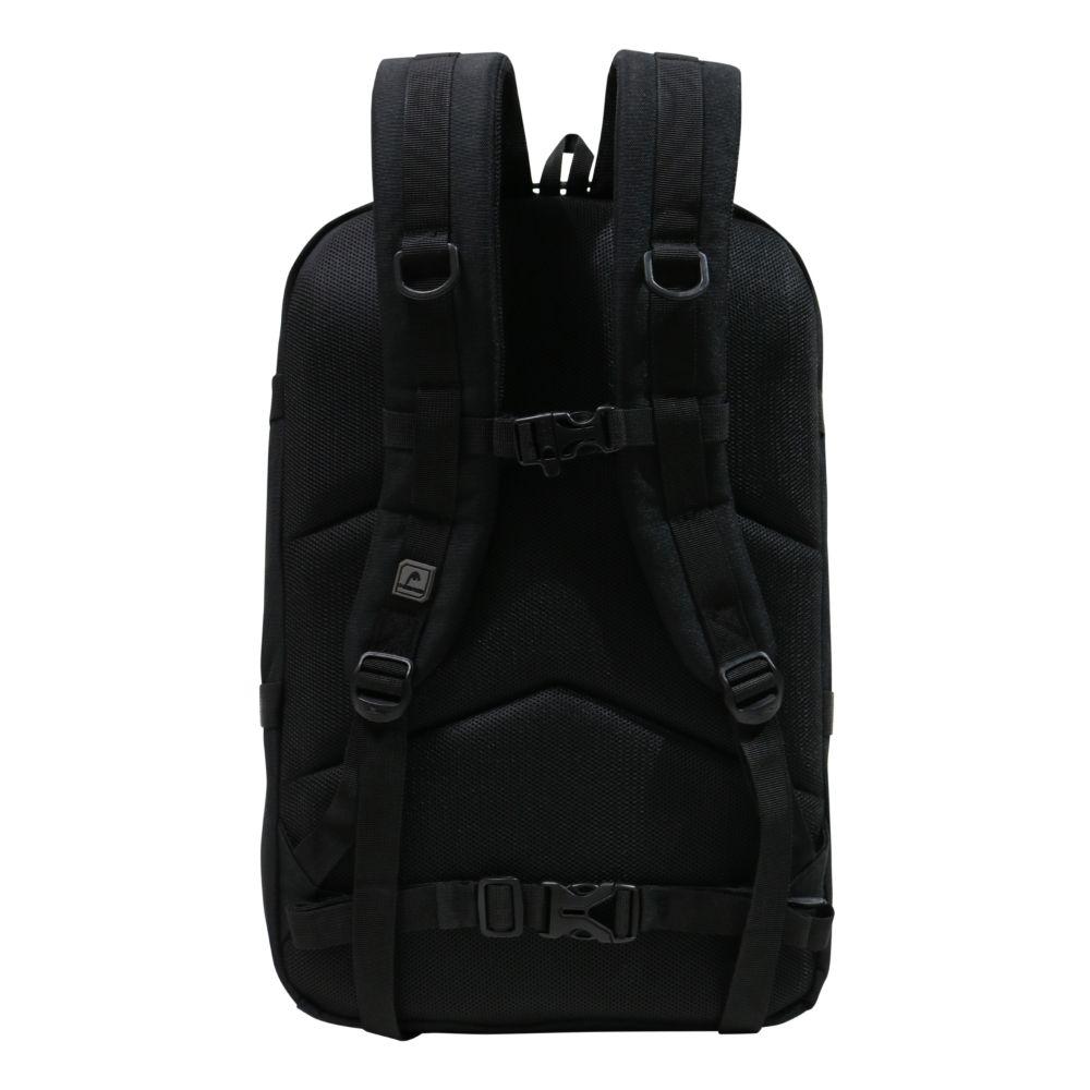 Mochila De Viaje Comando Apertura 180 Negro Head-6