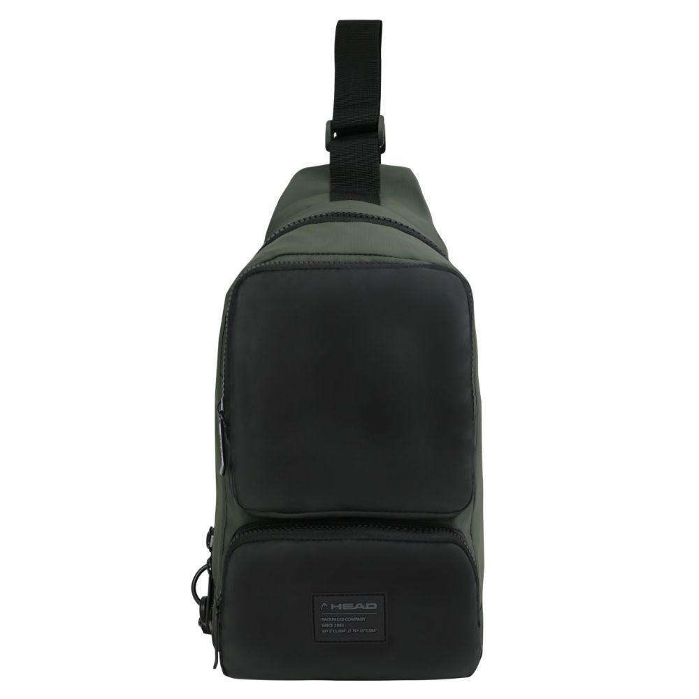 Mochila Crossbody Judo Reverse Verde Head-1