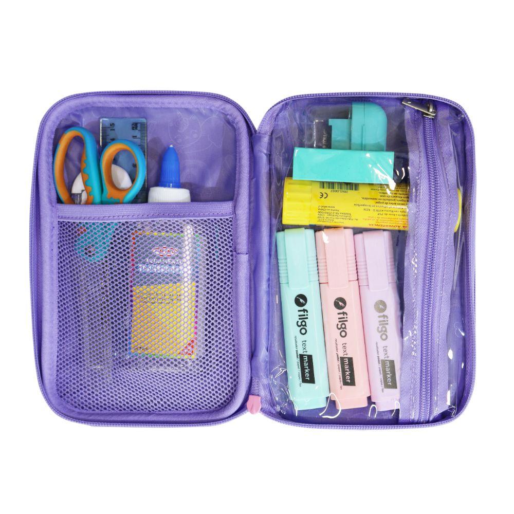 Estuche Duro Infantil Mujer Box Conejos Head-2