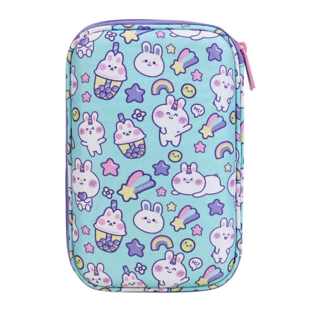 Estuche Duro Infantil Mujer Box Conejos Head-6