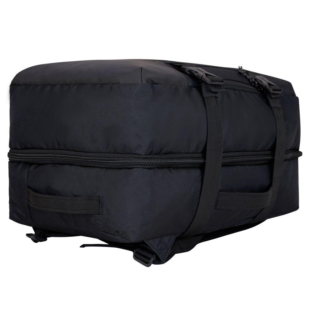 Bolso Mochila Viaje Maverick Negro Head-3