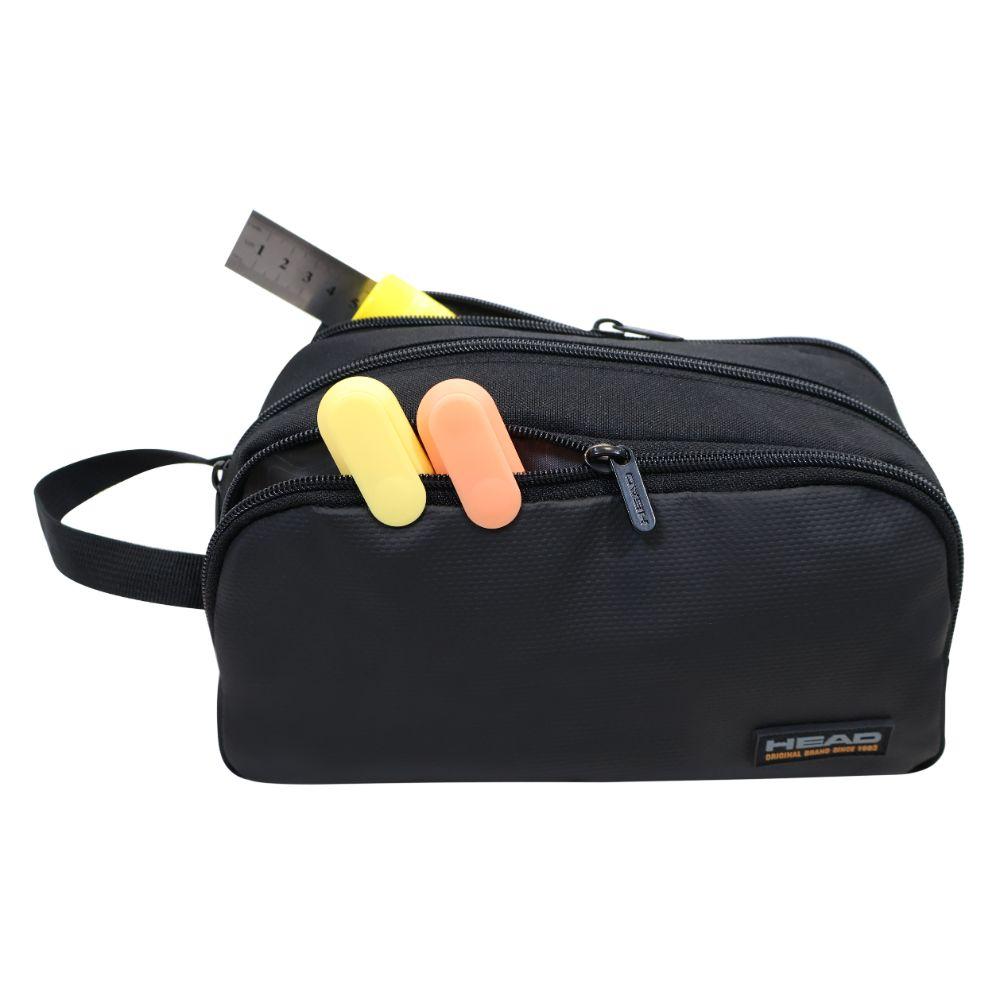 Estuche Infantil Niño Atos Dots Negro Head-2