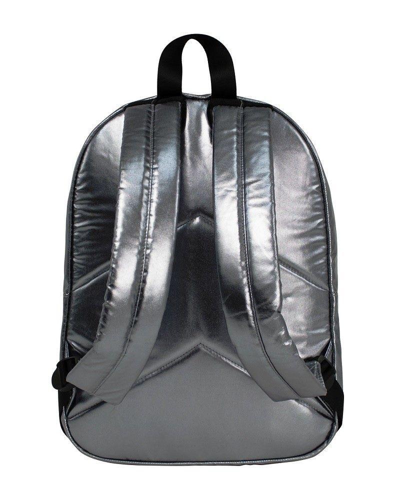 Mochila Urbana Space Metallic Plata Head   -3
