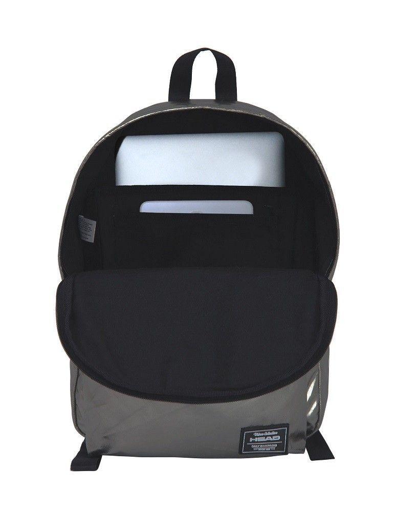 Mochila Urbana Space Metallic Plata Head   -2
