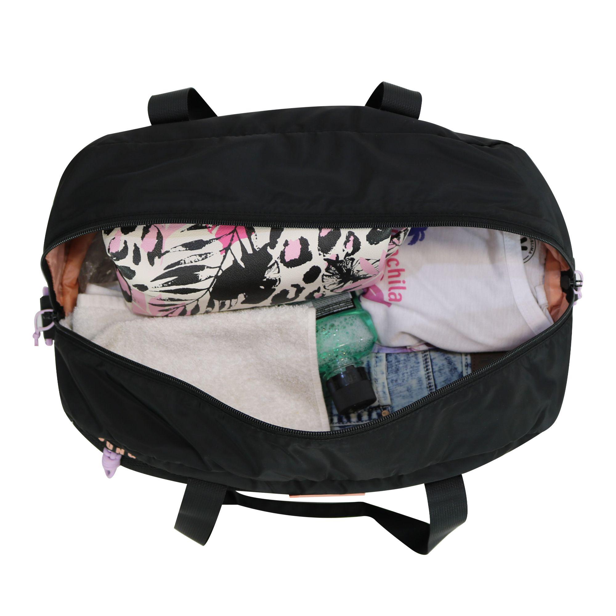 Bolso Mujer Pilates 35 Negro Lila Head-2